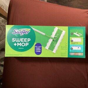 Swiffer Sweep + Mop Sweeping Kit 1 tool 2 ways to clean New in box